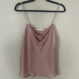 ASTR The Label Cowl Neck Tank In Pink